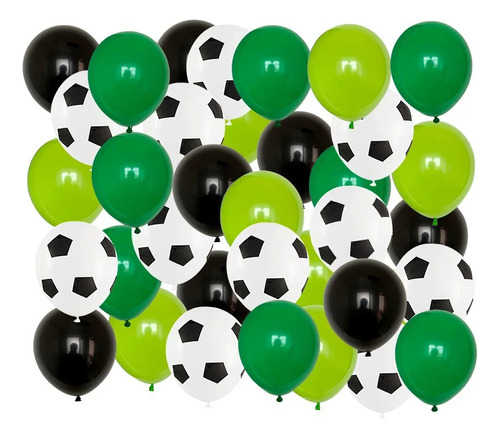 40 Globos Temática Futbol