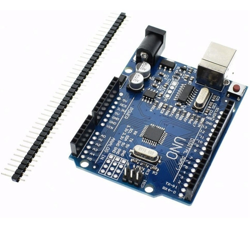 Imagen 2 de 2 de Arduino Uno R3 + Cable Usb Ch340 Compatible Con Arduino
