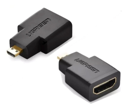 Adaptador Micro Hdmi A Hdmi 4k Gold Ethernet Gopro Ugreen