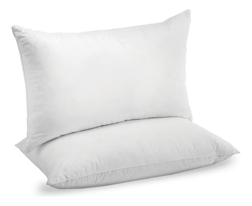 Juego De 2 Fundas De Almohada 100 % Algodón De 700 Hilos, Ul