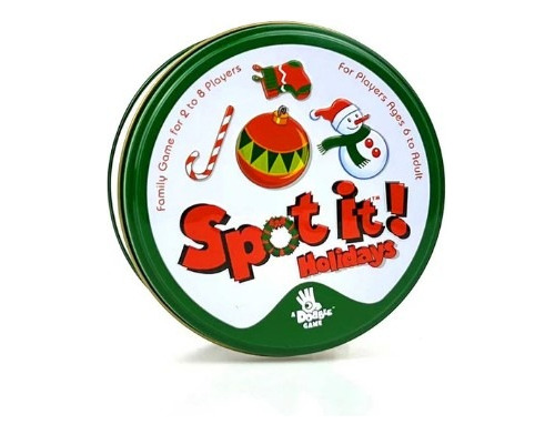 Juego De Cartas Dobble Spot It Navidad