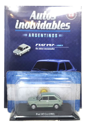 Autos Inolvidables Fiat 147 Cl5  Año 1983 N 29   