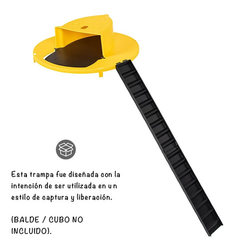 Imagen 5 de 10 de Trampa Ecológica Para Roedores Raton Laucha Vivos.