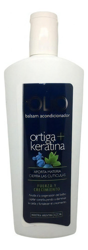 Balsam Olio Ortiga + Keratina Fuerza Crecimiento X 420ml 