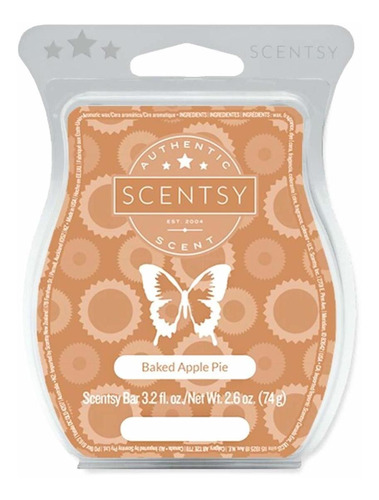 Scentsy Bar, Pastel De Manzana Al Horno, Cera Para Tarta De