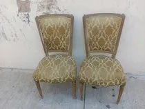 Comprar Sillas Antiguas Estilo Francés Luis Xvi A Tapizar 2 Unidades