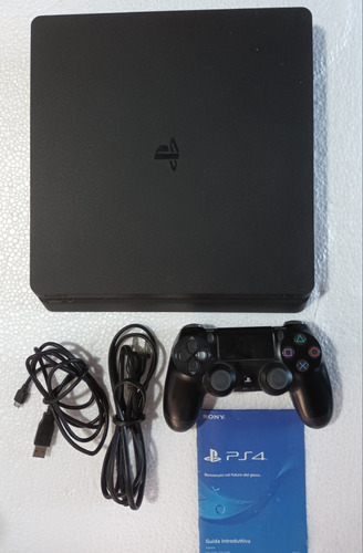 Playstation 4 Slim 500 Gb  Negro + 1 Mando  