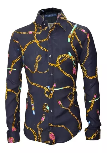 Camisa Cadenas Hombre MercadoLibre 📦