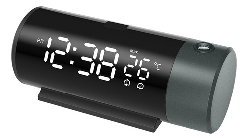 Despertador De Proyección Reloj De Mesa Digital Usb Para