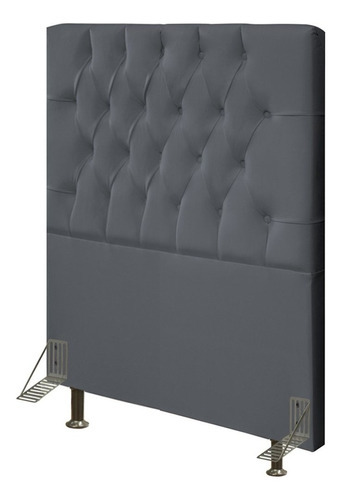 Cabeceira Para Cama Box Solteiro 90cm Diamante D10 Suede Cin