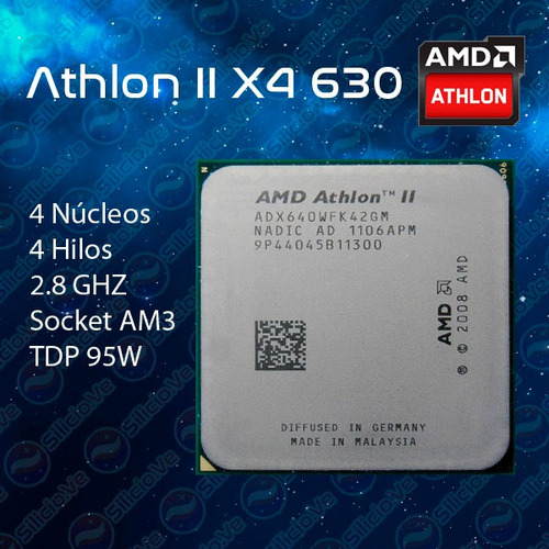 Procesador Amd (athlon Ii X4 630) Socket Am3