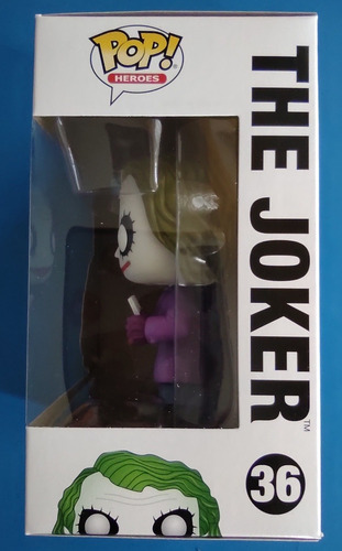 Imagen 4 de 5 de Funko Pop Joker Guason Heath Ledger Dc Batman Dark Knight