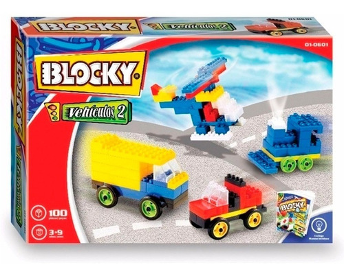 Blocky Vehiculos 2 De 100 Piezas