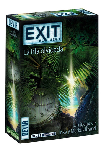 Exit La Isla Olvidada Nivel Avanzado Juego De Mesa Devir
