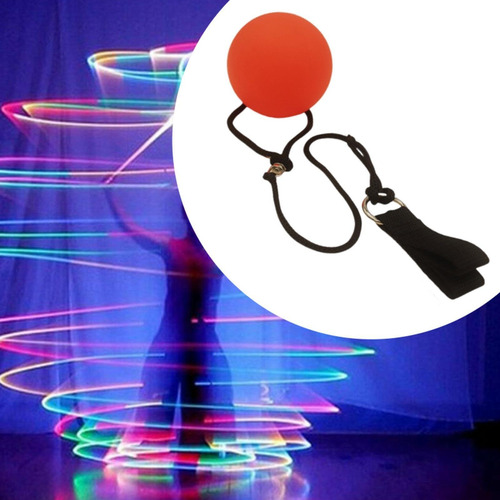 Pelota De Poi Para Danza Del Vientre, Juguete Ajustable Para