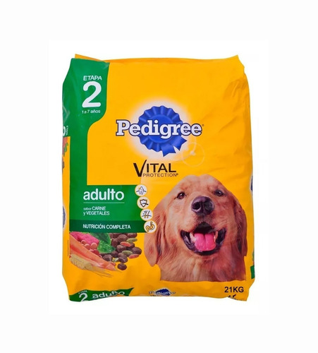 Pedigree Perro Adulto Carne O Vegetal X 21kg Envio Gratis T#