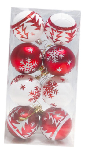 8x Bolas De Navidad Decoraciones Para Árboles De Navidad