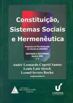 Comprar Constituicao, Sistemas Sociais E Hermeneutica 3, De Rocha, Leonel Severo. Programa De Pós-graduação Em Direito Da Unisinos, Vol. 1. Editorial Livraria Do Advogado, Capa Mole Em Português, 2006
