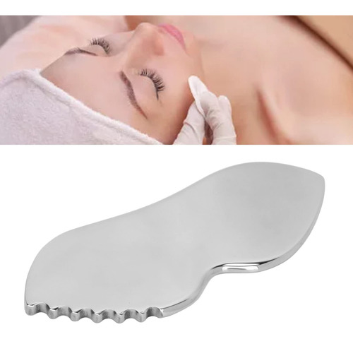 Tabla De Masaje Gua Sha De Acero Inoxidable Yuyte Facial Ski