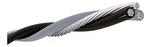 Cabo Aluminio Triplex 10mm 3x10 Com 300 Metros