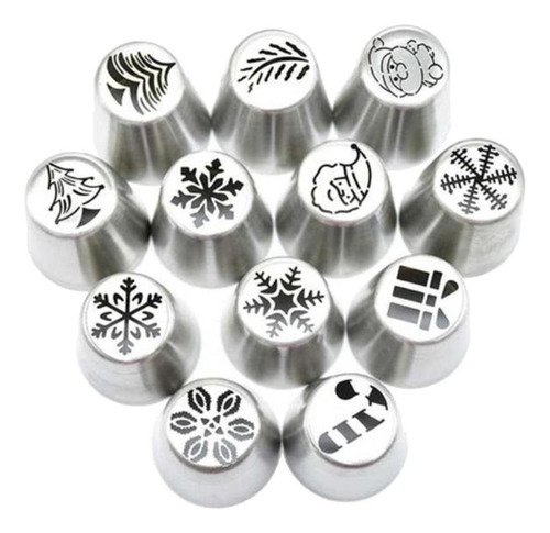 A 12 Piezas De Puntas De Boquillas For Tartas, Conjunto De