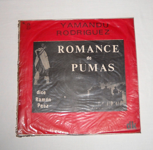 Yamandú Rodríguez Romance De Pumas Dice Ramón Páez Lp Vinilo