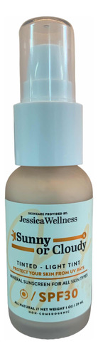 Protector Solar Tono Light De Jessica Wellness 30 Spf