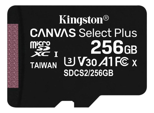 Cartão Micro Sd Kingston 256gb Classe 10 - Sdcs2 - Kingston