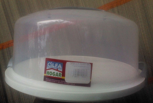 Tortera Plástica Grande Exhibidor O Porta Torta
