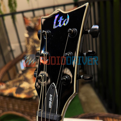 Guitarra Barítona Sg Esp Ltd Viper-201b Blk Preta