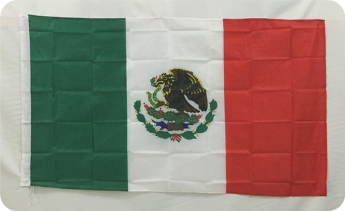 Bandera México 145x90cm. Latinoamerica Y El Mundo