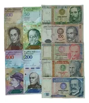 Comprar 9 Billetes De Intis - Bolívares Coleccionables Oferta #52