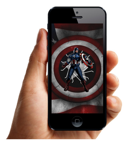 Video Invitación Animada Personalizada De Capitán América