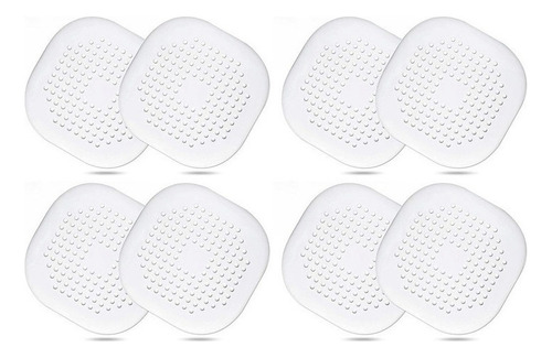 8 Tapas De Drenaje De Ducha Con Tapón De Pelo De Silicona C