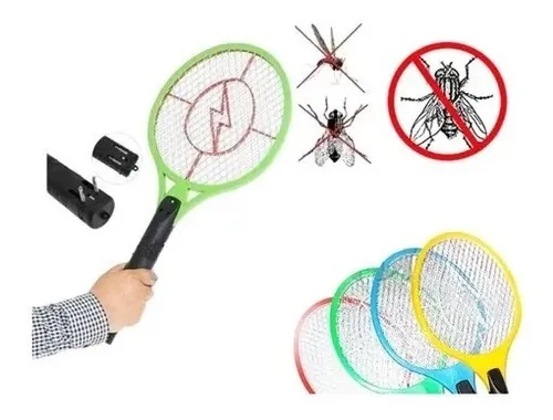 comprar Raqueta Paleta Mata Mosquitos Eléctrica Recargable Económica