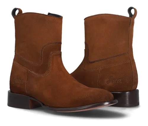 Botas vaqueras de gamuza new arrivals