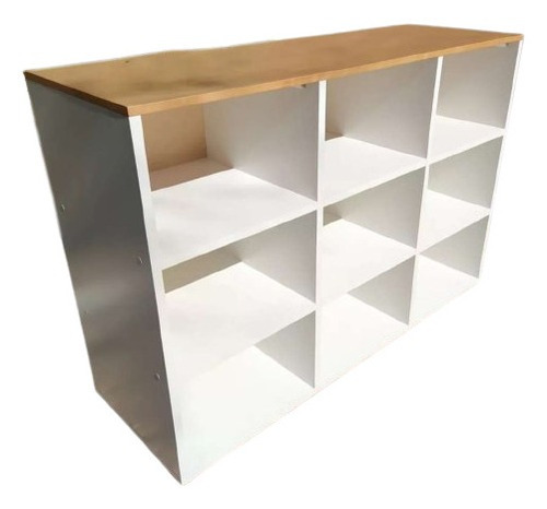 Mueble Montessori Combinado En Okume Y Melamina 