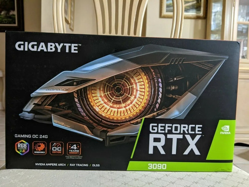 Imagen 1 de 4 de Tarjeta Gráfica Gigabyte Geforce Rtx 3090 Gaming Oc 24gb Gdd
