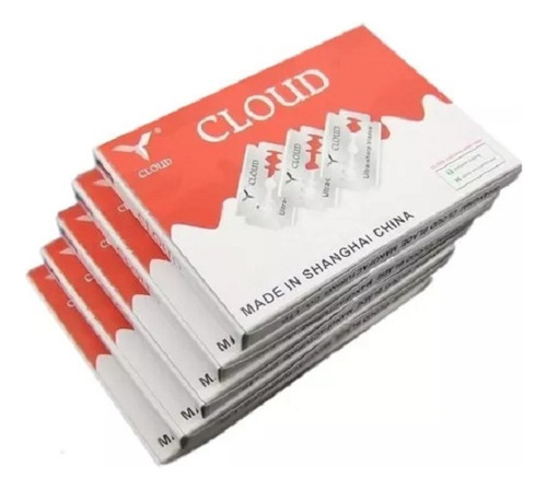 Cloud Hojas De Afeitar Caja 30 Filos Acero Barberia