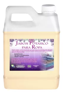 Jabon Liquido Potasico Para Ropa 1lt Corta Grasa Hogar