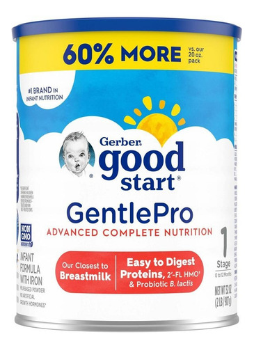 Fórmula En Polvo 0-12 Mes-gerber Good Start Gentlepro 907g