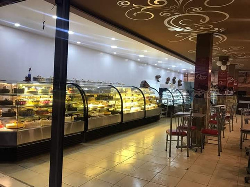 Vitrina Exhibidora Tortas Y Postres Acero Inoxidable