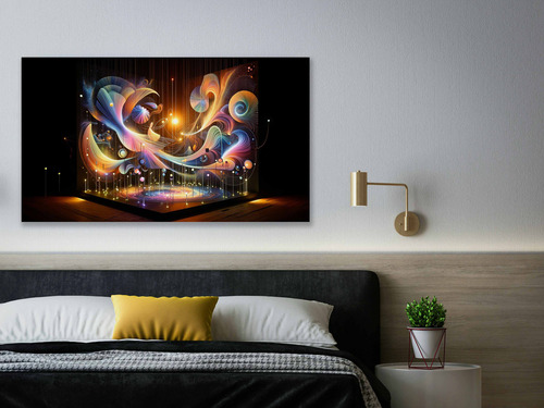 Cuadro Calidad Arte En Lienzo Con Bastidor En 70x40cm N1713