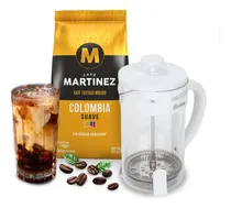 Comprar Cafetera Café Frio + Café Colombia 250gr Café Martínez Color Blanco