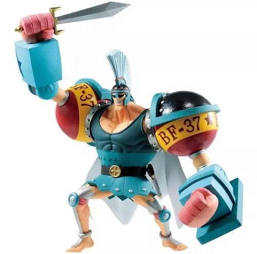 Action Figure One Piece Franky All Star Stampede Original