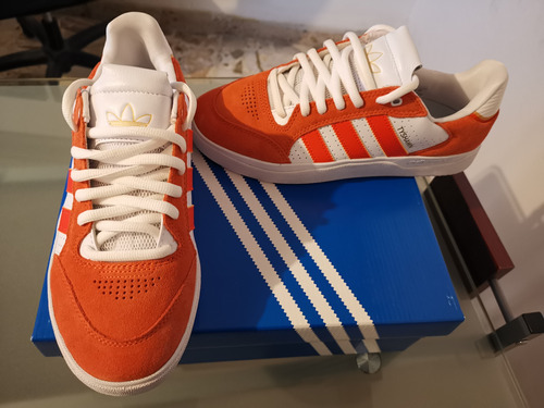 Tenis adidas Tyshawn Low Naranja Hombre 26.5mx Originales