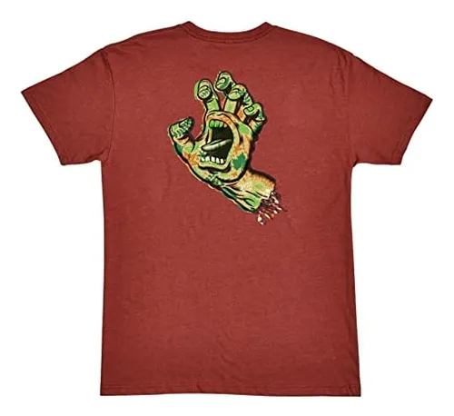 Santa Cruz Polera De Skate De Manga Corta Para Hombre Growth