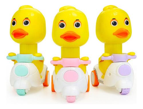 Juguete Infantil Press Patito Amarillo 3pcs