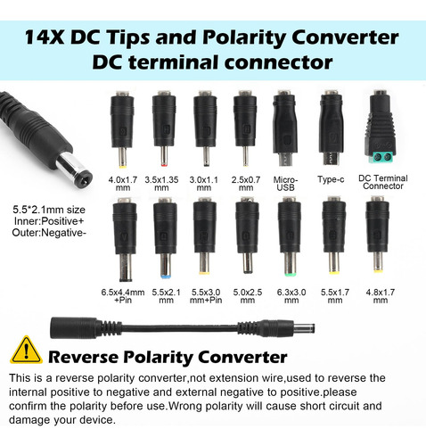 Adaptador De Corriente Ajustable Towisituati Universal 3v-24