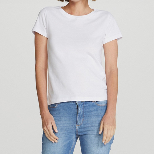 Blusa Básica Branca Feminina Hering 30928